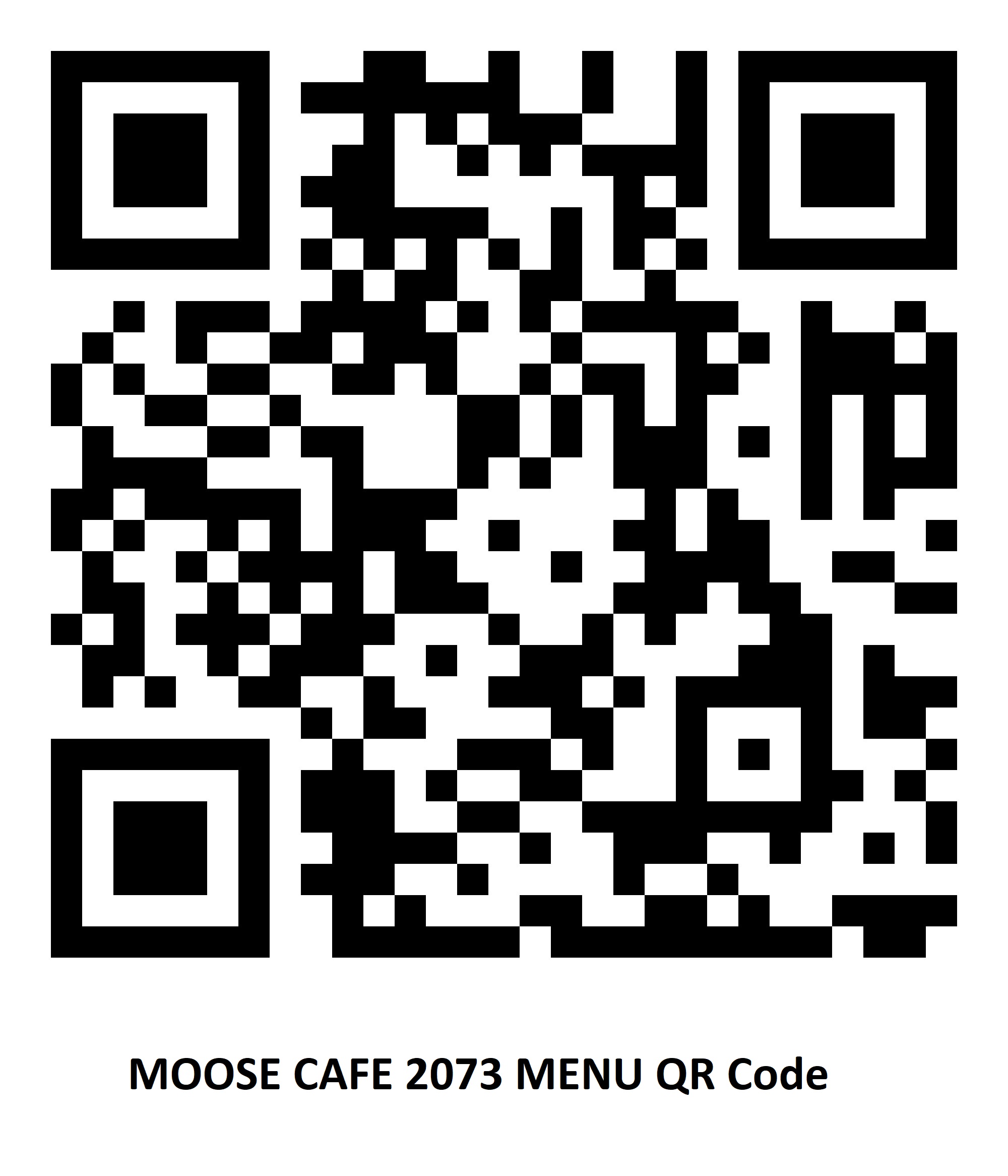 QR_Moose Café 2073 Menu